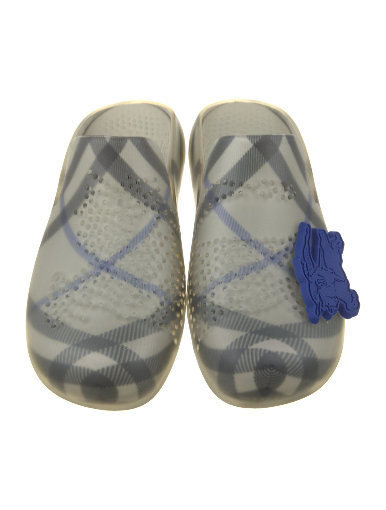 Burberry Rubber Printed Mules